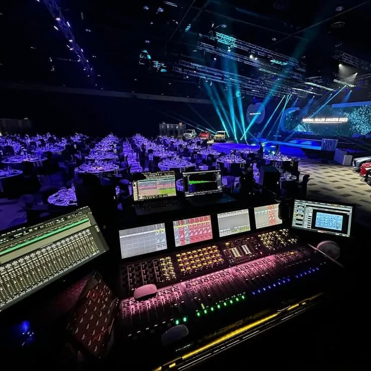 حلول الصوت والاضاءة